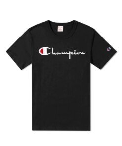 Champion Revers Weave Embroidered Script Logo Tee