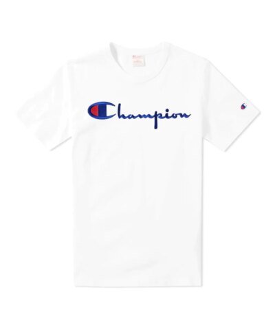 Champion Revers Weave Embroidered Script Logo Tee