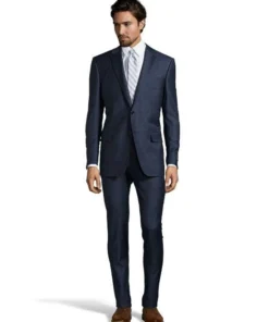 Ermenegildo Zegna Glen Plaid Wool Two-Piece Suit