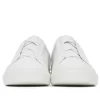 Ermenegildo Zegna White Triple Stitch Sneakers