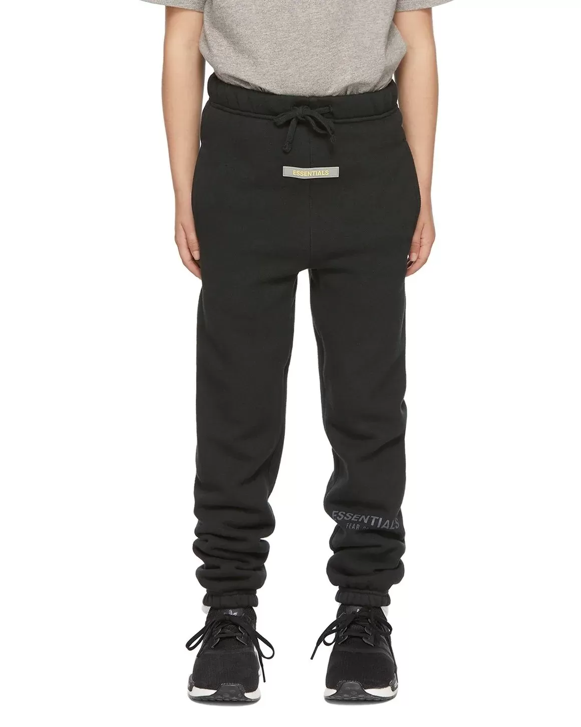 Fear of God Essentials Kids Sweatpants, Black