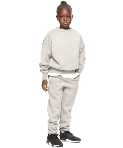 Fear of God Essentials Kids Sweatpants, Grey