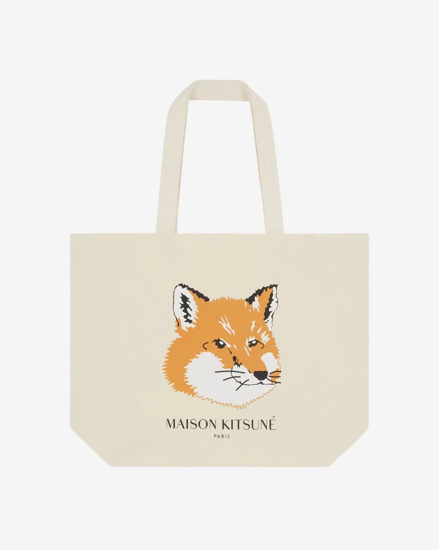 Maison Kitsuné Fox Head Tote Bag