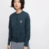 Maison Kitsuné Merinos Cardigan Fox Head Patch