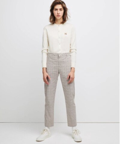 Maison Kitsuné Merinos Cardigan Fox Head Patch