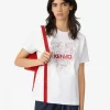 Kenzo Embroidered Tiger Loose T-Shirt, White