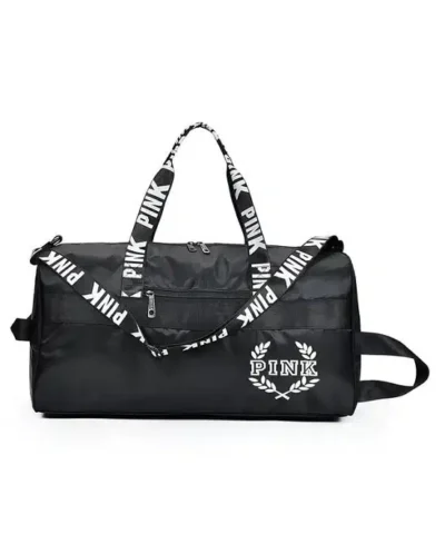 Pink Oxford Sport Duffel Bag