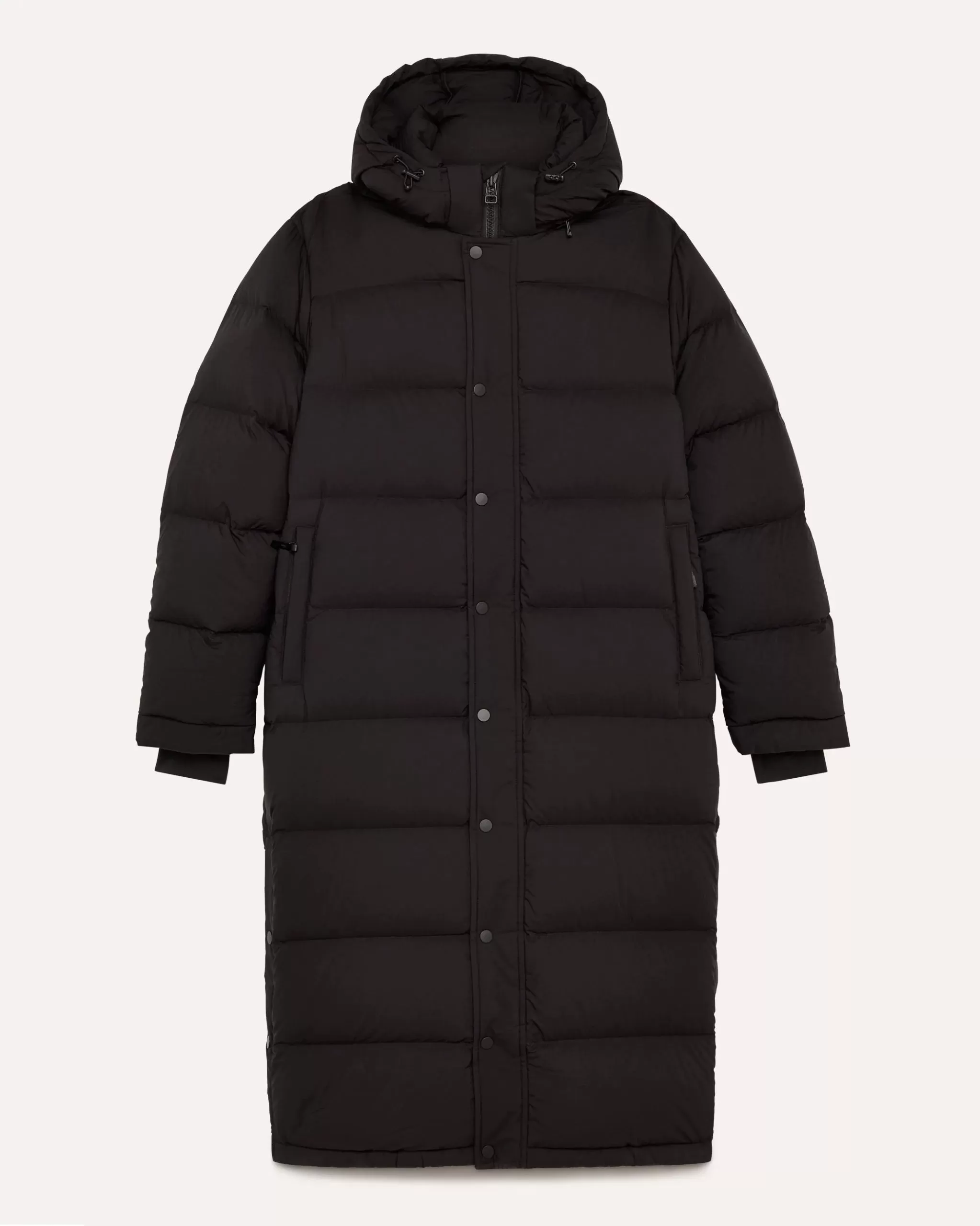 Aritzia Tna The Super Puff™ Long puffer Jacket In Black