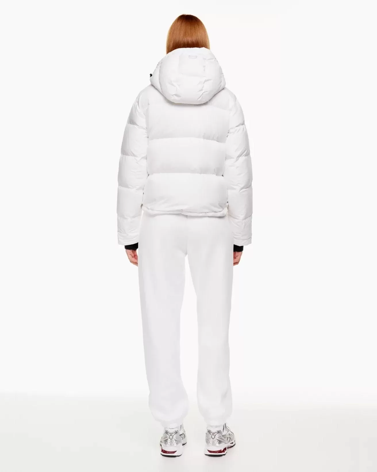 Aritzia The Super Puff™ White Shorty Cropped Goose-Down Puffer Jacket
