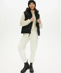 Aritzia Tna The Super Puff™ Black Vest Goose-Down Puffer Vest