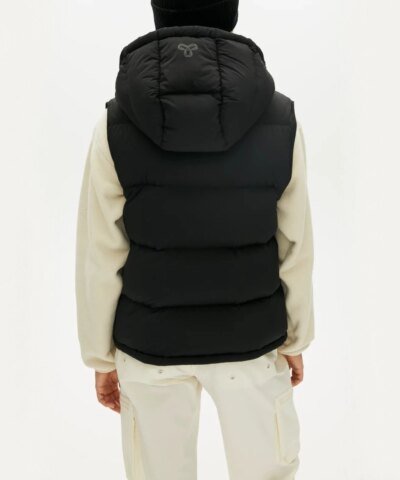 Aritzia Tna The Super Puff™ Black Vest Goose-Down Puffer Vest