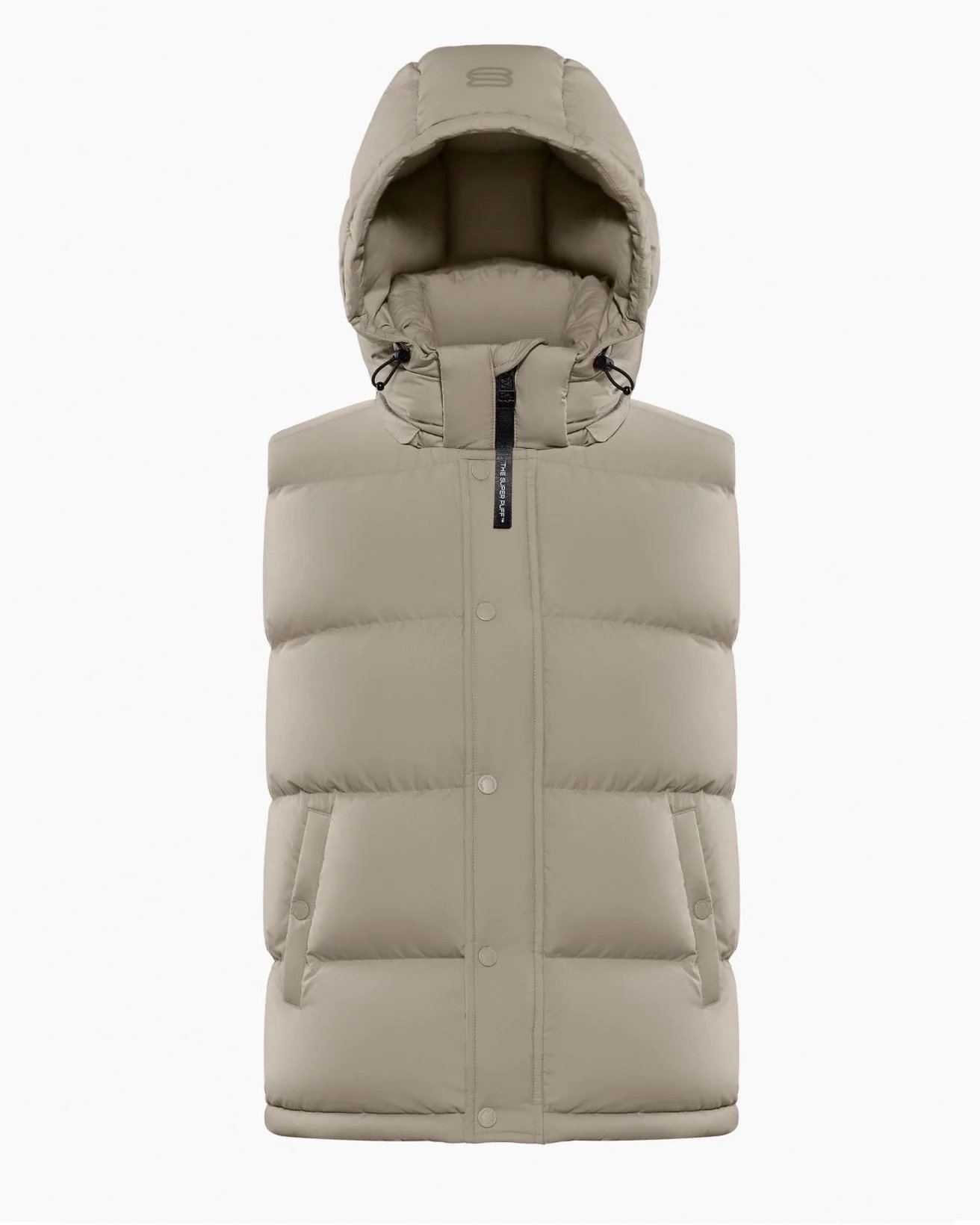 Aritzia Tna The Super Puff™ Taupe Vest Goose-Down Puffer Vest