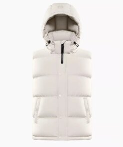 Aritzia Tna The Super Puff™ Matte Pearl Vest Goose-Down Puffer Vest