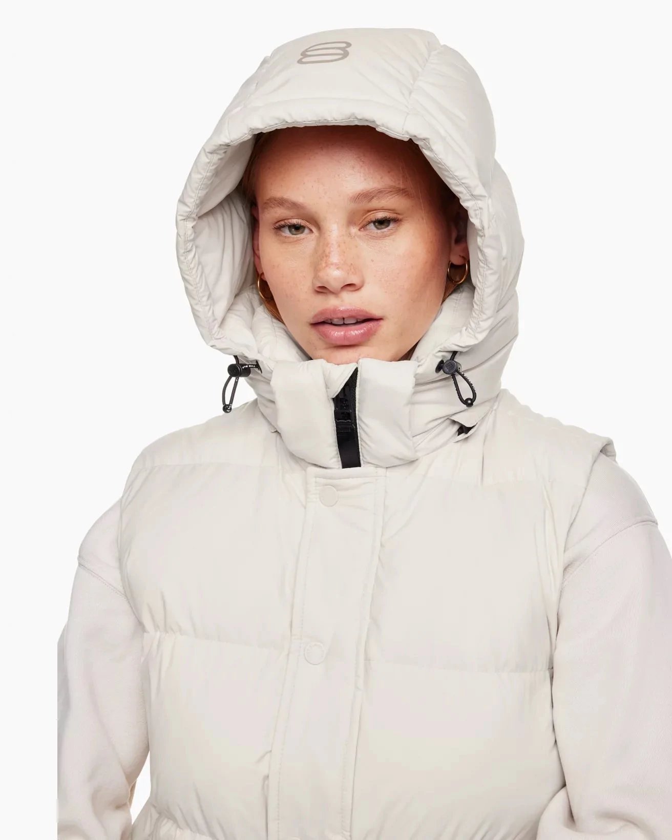 Aritzia Tna The Super Puff™ Matte Pearl Vest Goose-Down Puffer Vest