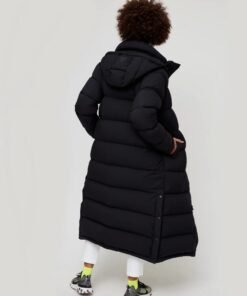 Aritzia Tna The Super Puff™ Long puffer Jacket In Black