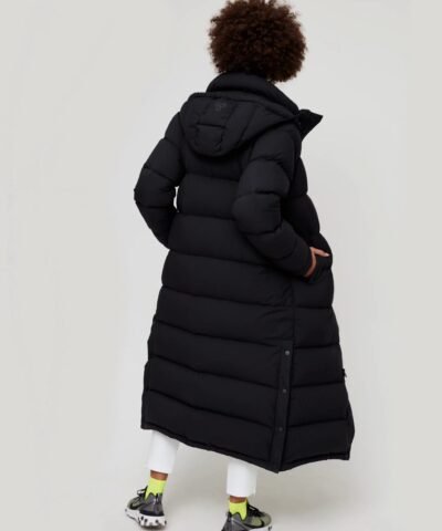 Aritzia Tna The Super Puff™ Long puffer Jacket In Black