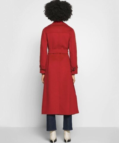 Weekend Max Mara Wool Coat, Red
