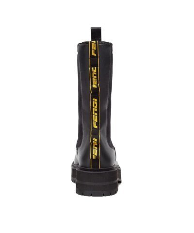 Fendi Black Promenades Biker Boots