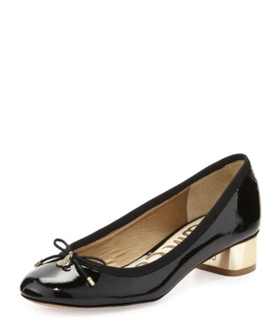Sam Edelman Natalie Bow Low Heel Ballet Flat-SAM EDELMAN-Fashionbarn shop