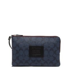 Coach Reversible Blocked Signature Tote+Wristlet