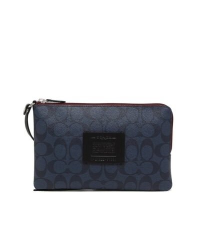 Coach Reversible Blocked Signature Tote+Wristlet
