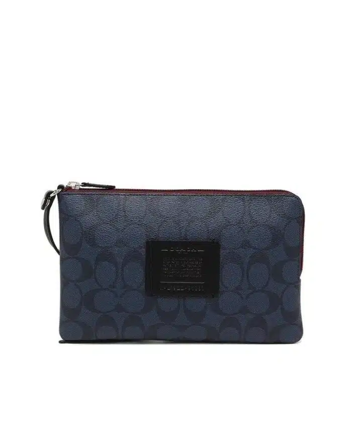 Coach Reversible Blocked Signature Tote+Wristlet