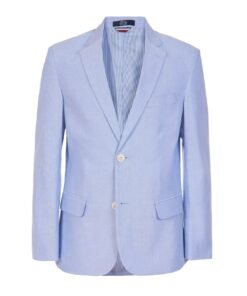 Tommy Hilfiger Big Boys Blue Oxford Suit Jacket