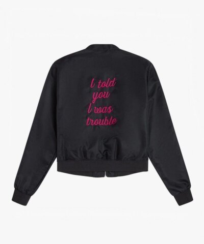 Fred Perry x Amy Winehouse Embroidered Lyric Jacket, Black