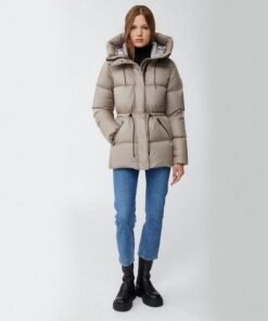 Mackage Freya Down Puffer Jacket, Champagne