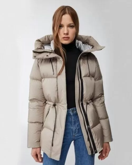 Mackage Freya Down Puffer Jacket, Champagne