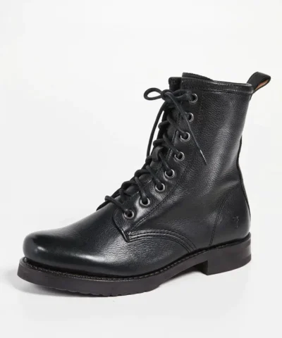Frye Women's Veronica Lace Up Combat Booties