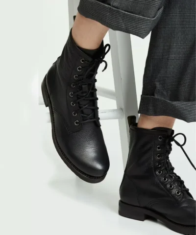 Frye Women's Veronica Lace Up Combat Booties