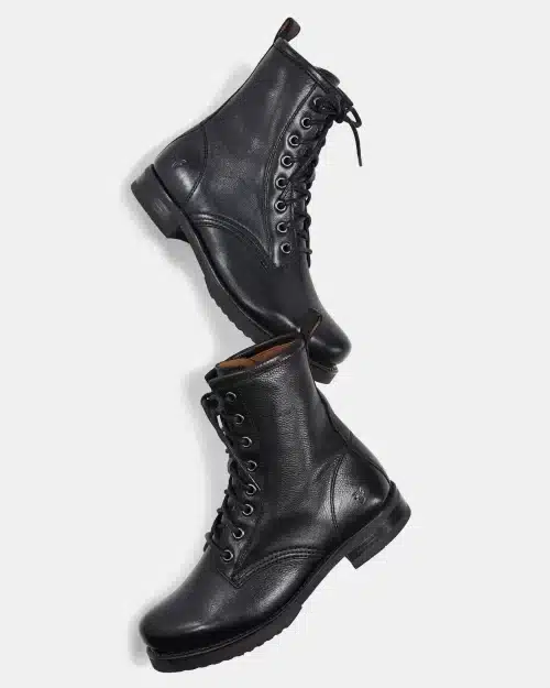 Frye Women's Veronica Lace Up Combat Booties