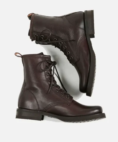 Frye Women's Veronica Lace Up Combat Booties