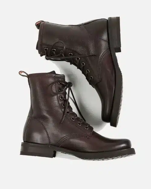 Frye Women's Veronica Lace Up Combat Booties