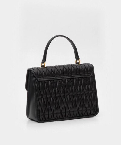 Furla Metropolis Cometa Small Top Handle Bag In Onyx
