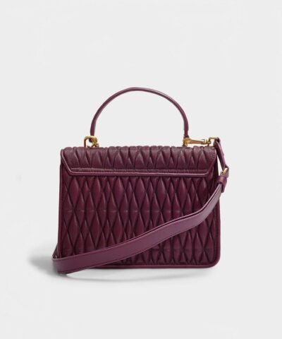 Furla Metropolis Cometa Small Top Handle Bag In Amaranto