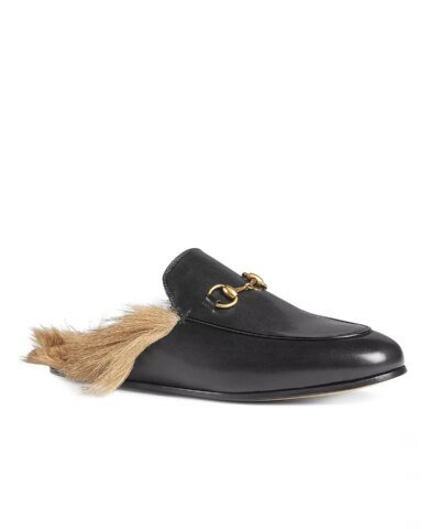 Gucci Women's Princetown Apron Toe Mules