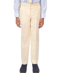 Tommy Hilfiger Big Boys Yellow Oxford Dress Pants