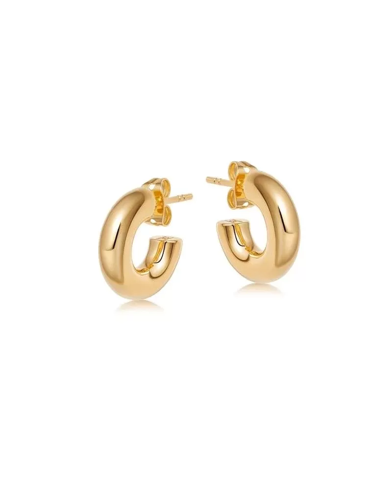 Missoma Gold Chubby Mini Hoop Earrings