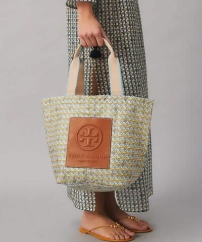 Tory Burch Printed Small Tote Bag