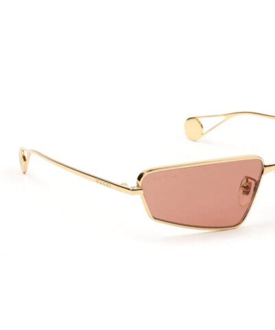 Gucci GG0537S 004 Gold | Orange Sunglasses