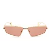 Gucci GG0537S 004 Gold | Orange Sunglasses