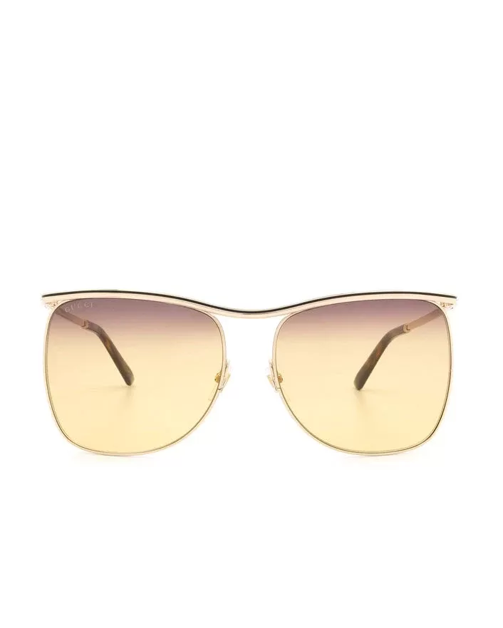 Gucci GG0820S 003 Square Sunglasses