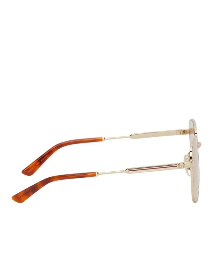 Gucci Gold GG0852SK Sunglasses, Brown
