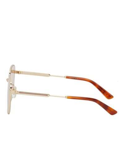 Gucci Gold GG0852SK Sunglasses, Brown