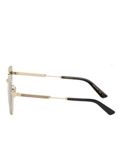 Gucci Gold GG0852SK Sunglasses. Green