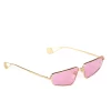 Gucci GG0537S 005 Gold | Pink Sunglasses