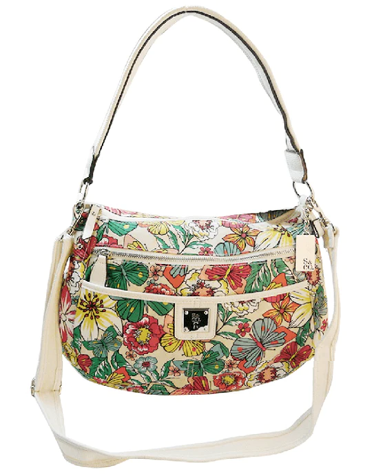 Style & Co. New Myriam Convertible Hobo Botanical Butterfly