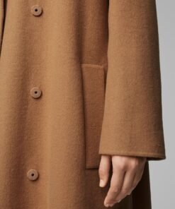 Boss Relaxed-Fit Belted Trench Coat With Detachable Shawl